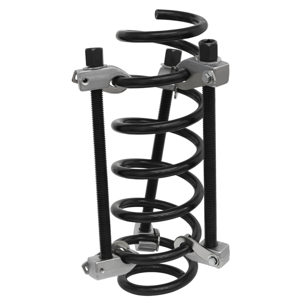 Coil Spring Compressor 3pc with Safety Hooks Huttie