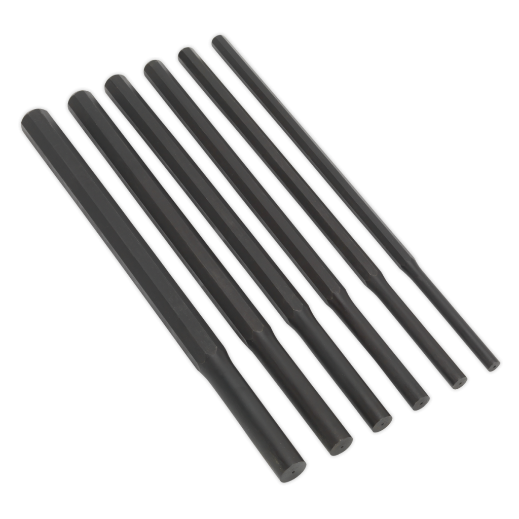 Parallel Pin Punch Set 6pc HeavyDuty Metric Huttie