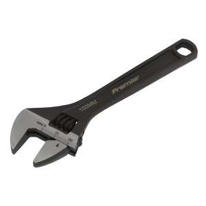 ADJUSTABLE WRENCH WITH EXTRA-WIDE JAW CAPACITY 200MM FROM SIEGEN 
