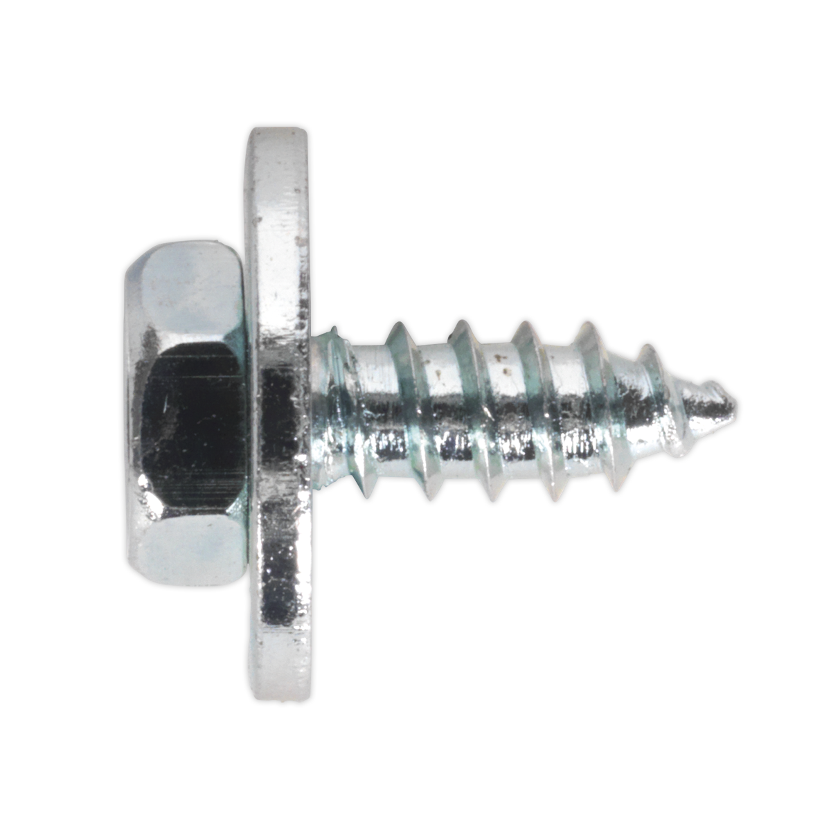 Acme Screw with Captive Washer M10 x 3/4" Zinc Pack of 100 Huttie