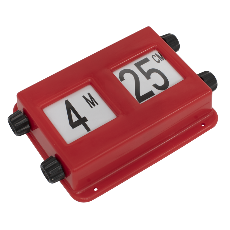 Commercial Vehicle Height Indicator Metric Huttie