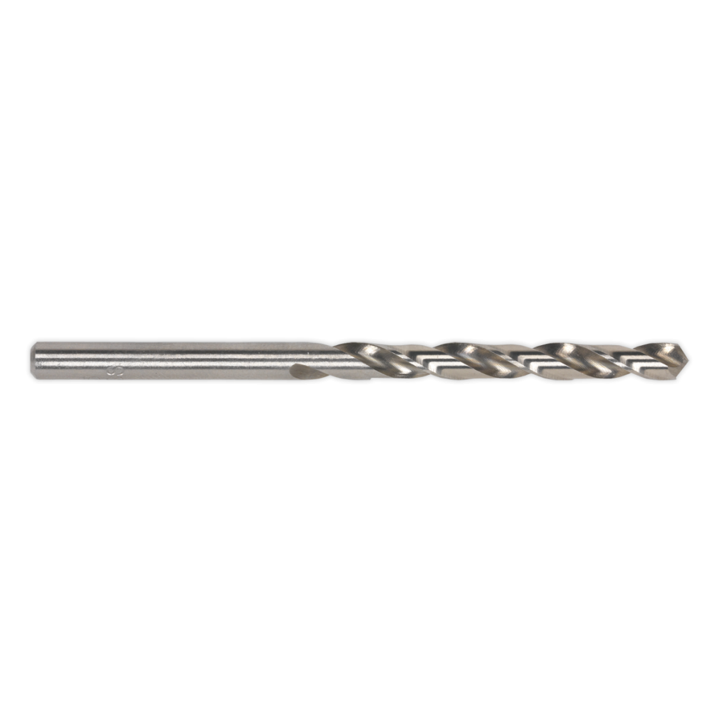 HSS Fully Ground Drill Bit Ø5mm Pack of 10 Huttie