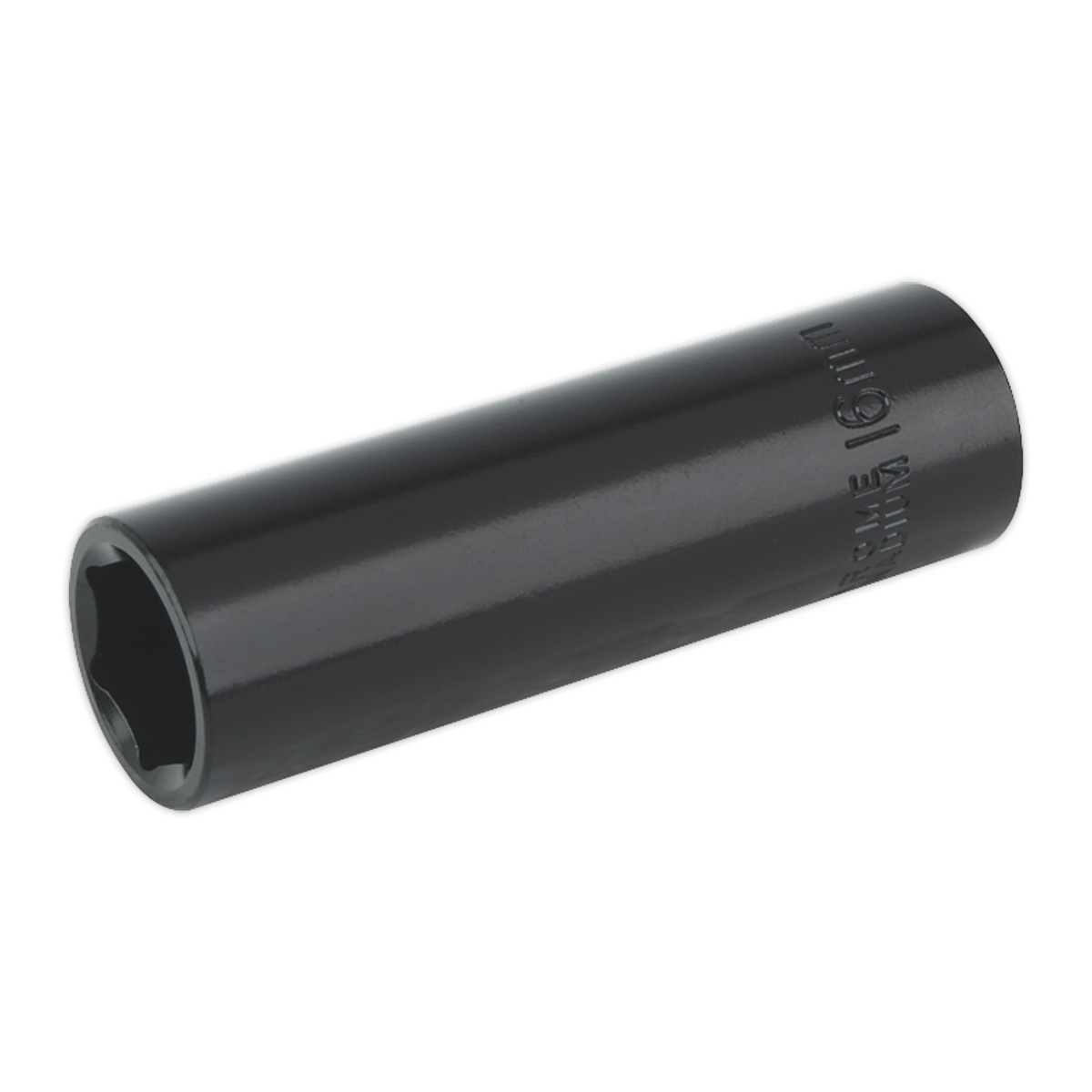 AB Tools 16mm Extra Deep Long Metric Impact Socket – 1/2" Drive – 6 Sided Single Hex – AU930