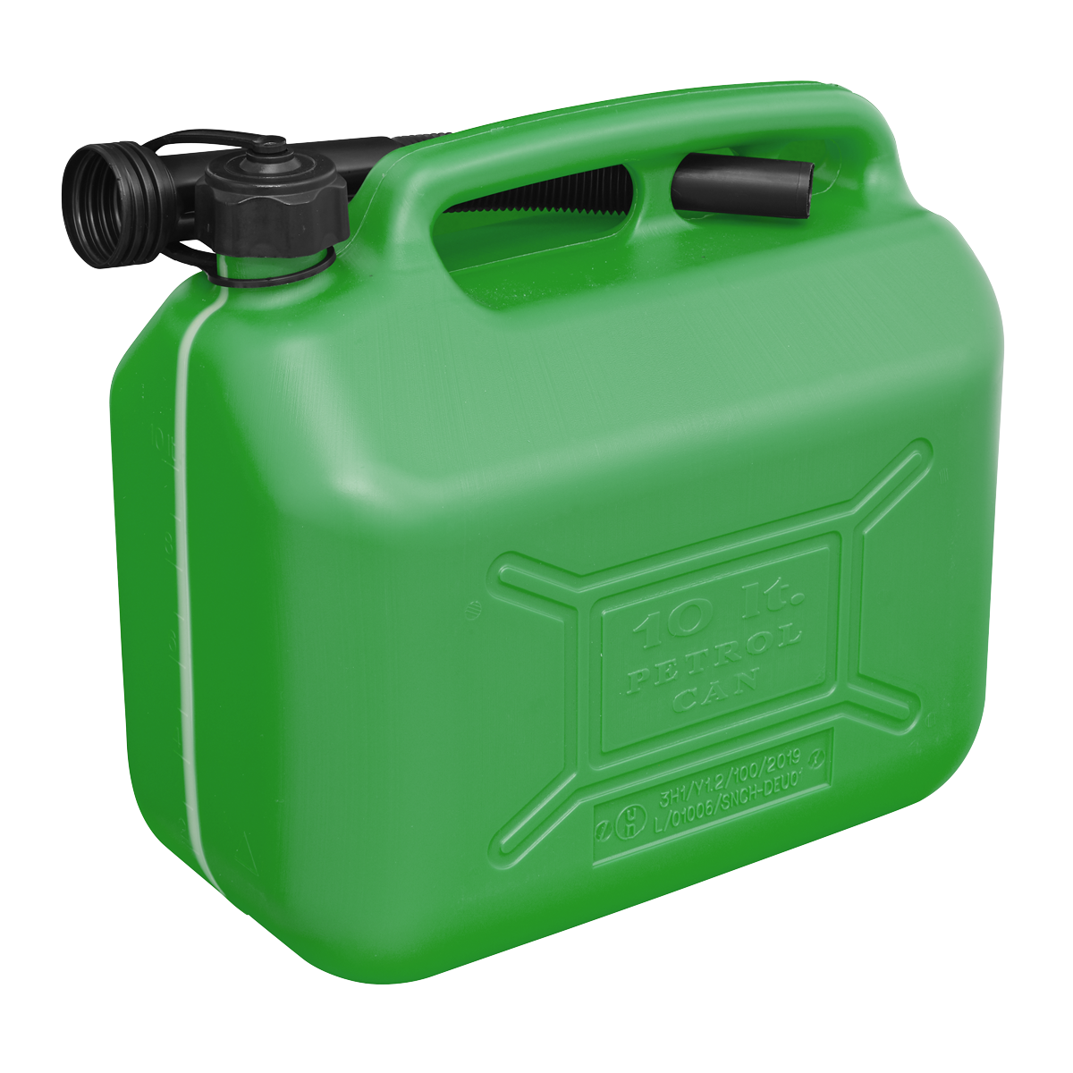 BigDean Petrol Can 20 L with Flexible Spout - Fuel Canister for