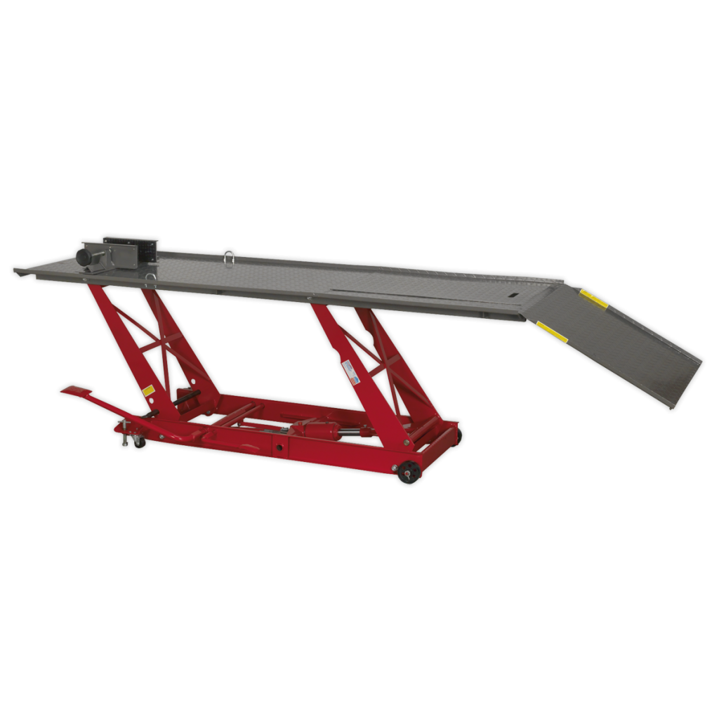 Motorcycle Lift 454kg Capacity Hydraulic Huttie
