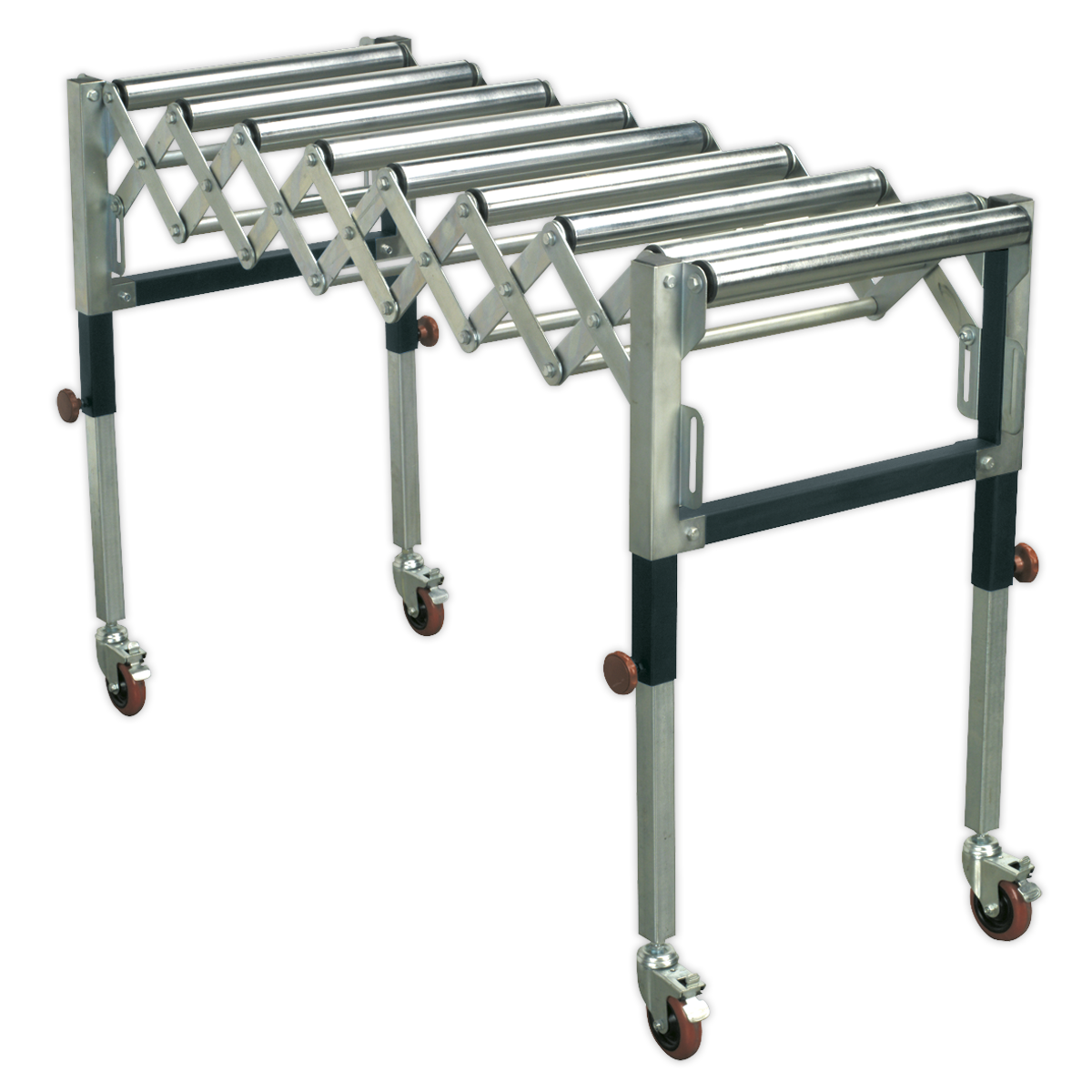 Adjustable & Foldable Single Roller Stand,67-101cm,Load Capacity 60Kg-23144