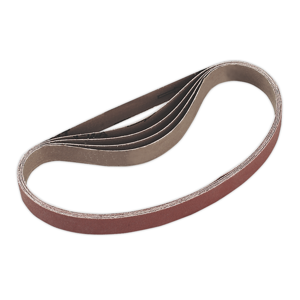 Sanding Belt 20 x 520mm 100Grit Pack of 5 Huttie