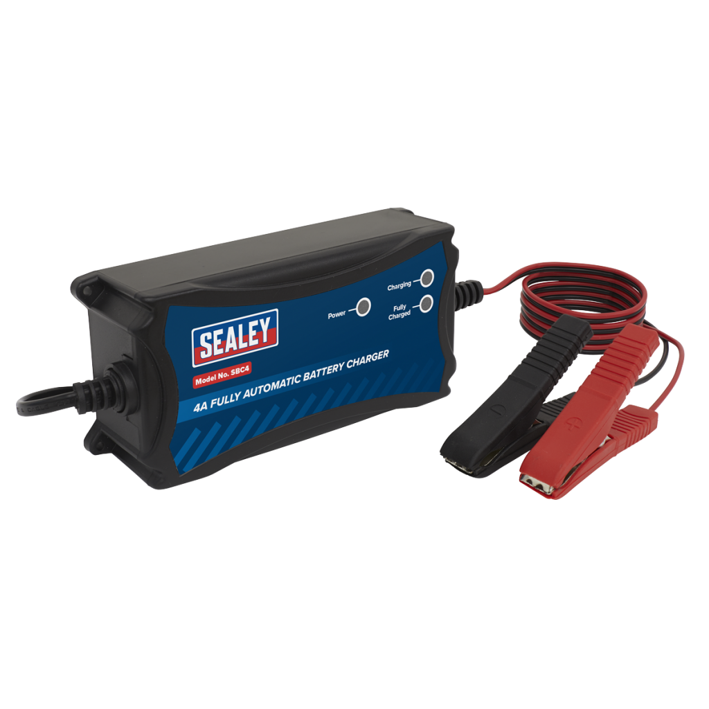 Battery Charger & Maintainer 12V 4A Automatic Huttie