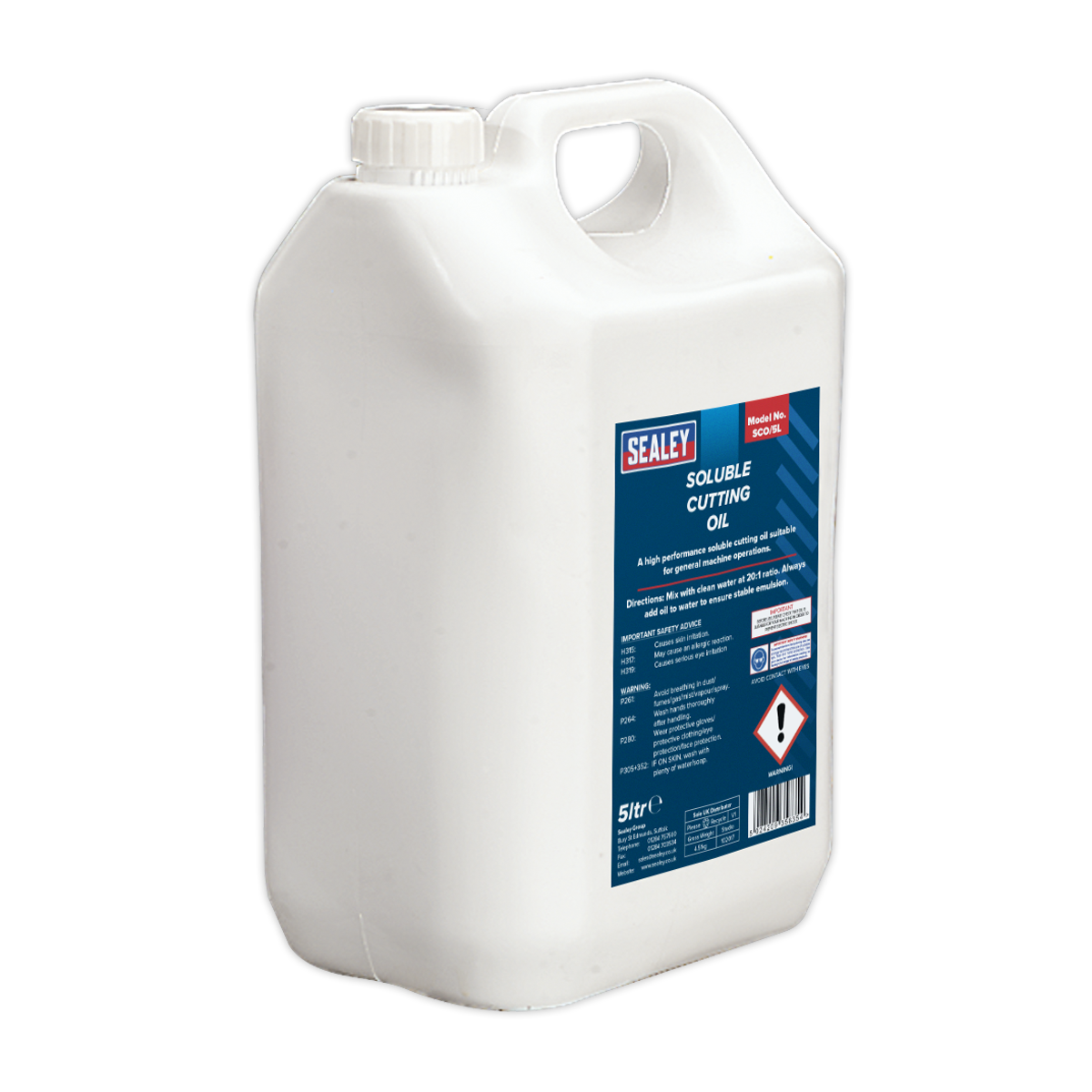 Huile de coupe soluble sans silicone 5L SODILUB-S10166 - MATOUTILS