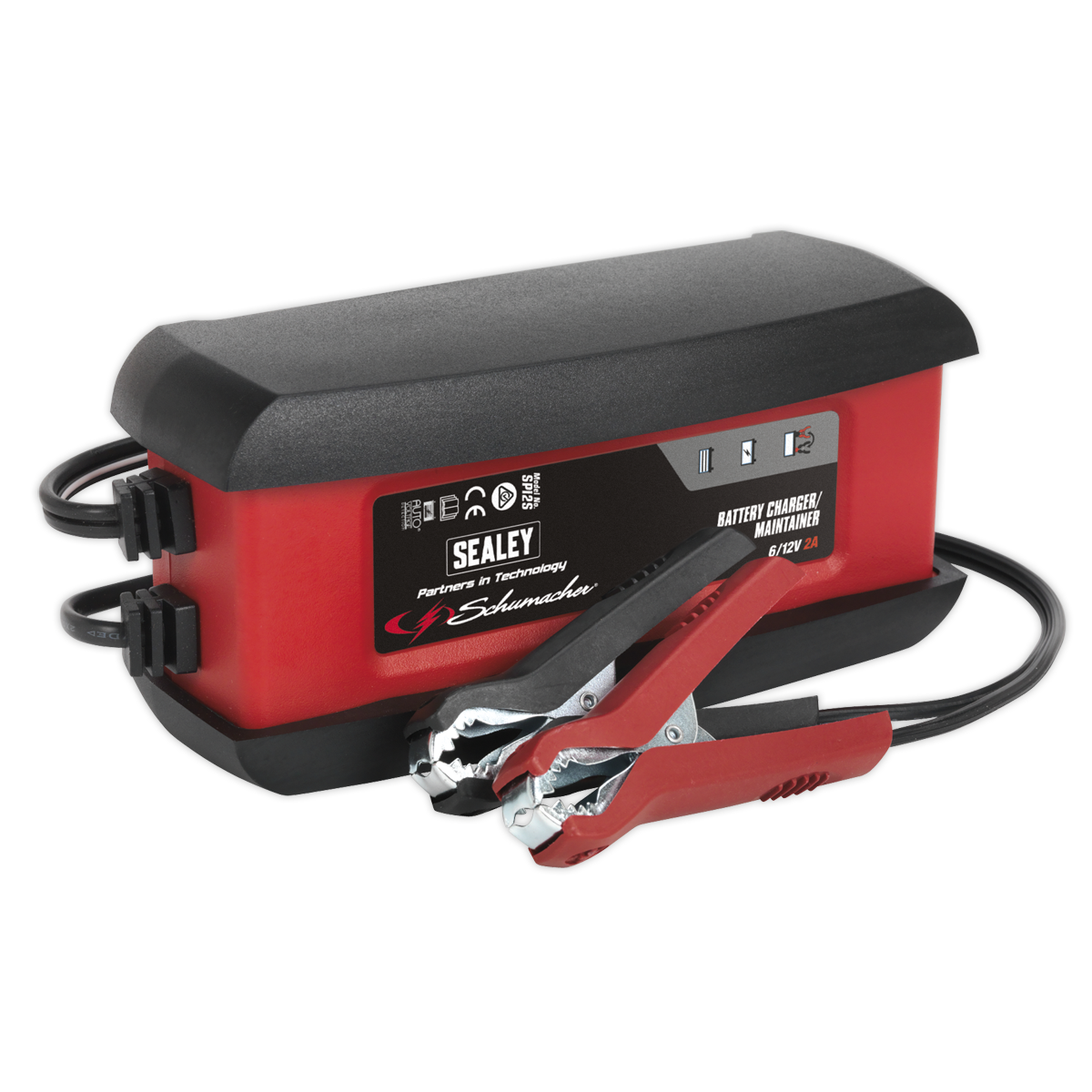 Schumacher® Intelligent Speed Charge Battery Charger 2Amp 6/12V - Huttie