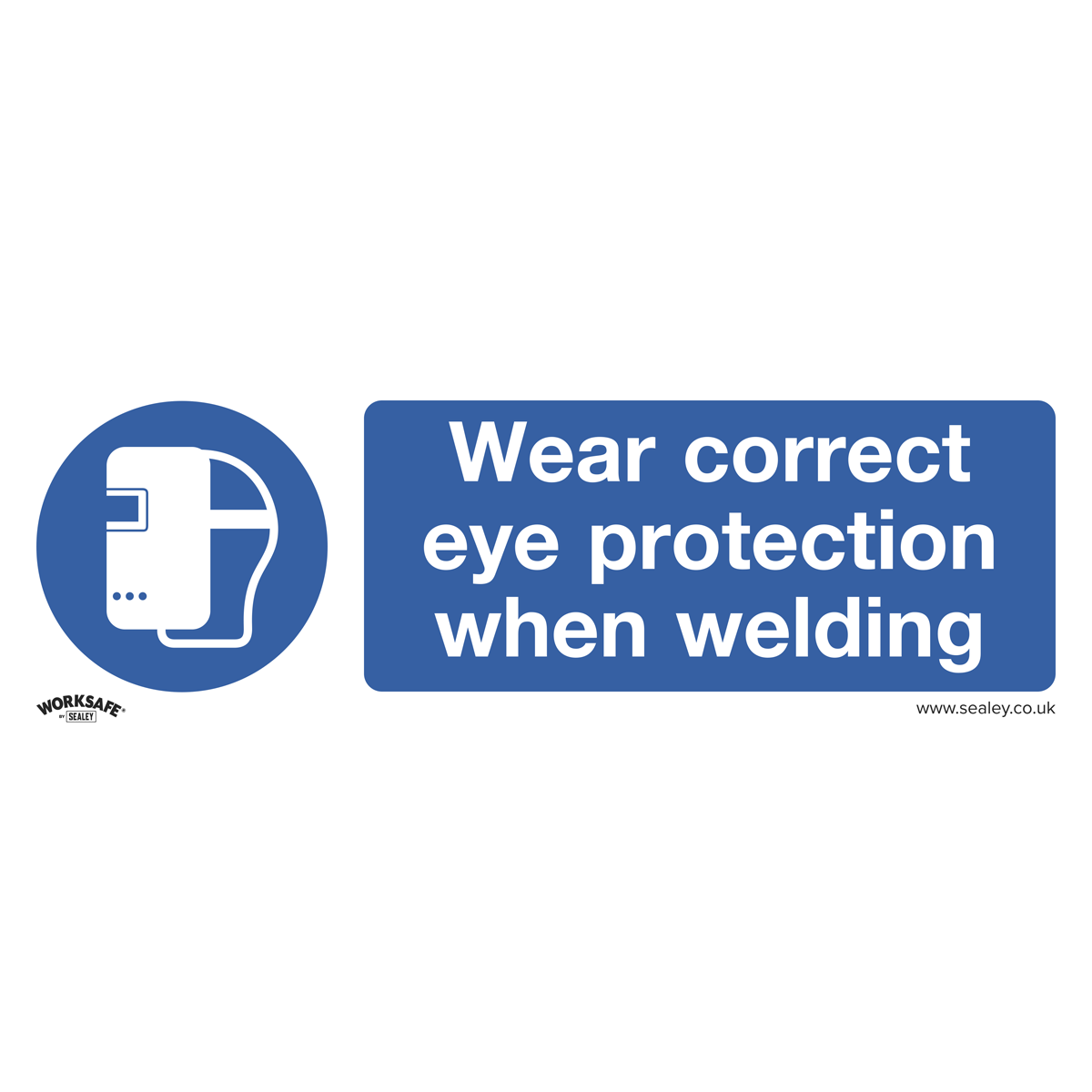 Eye protection must be worn Rigid Plastic Mandatory Safety Signs 