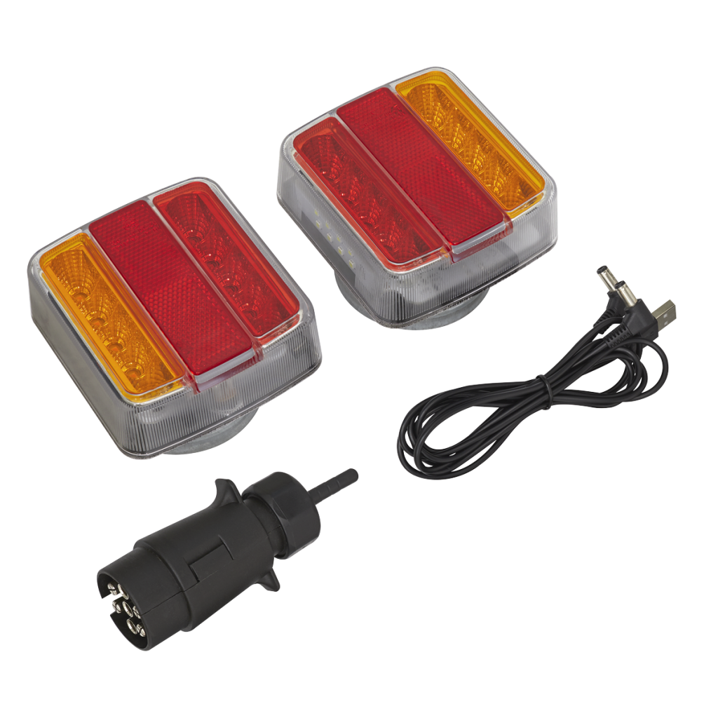 Wireless SMD LED Trailer Light Set 2pc Huttie