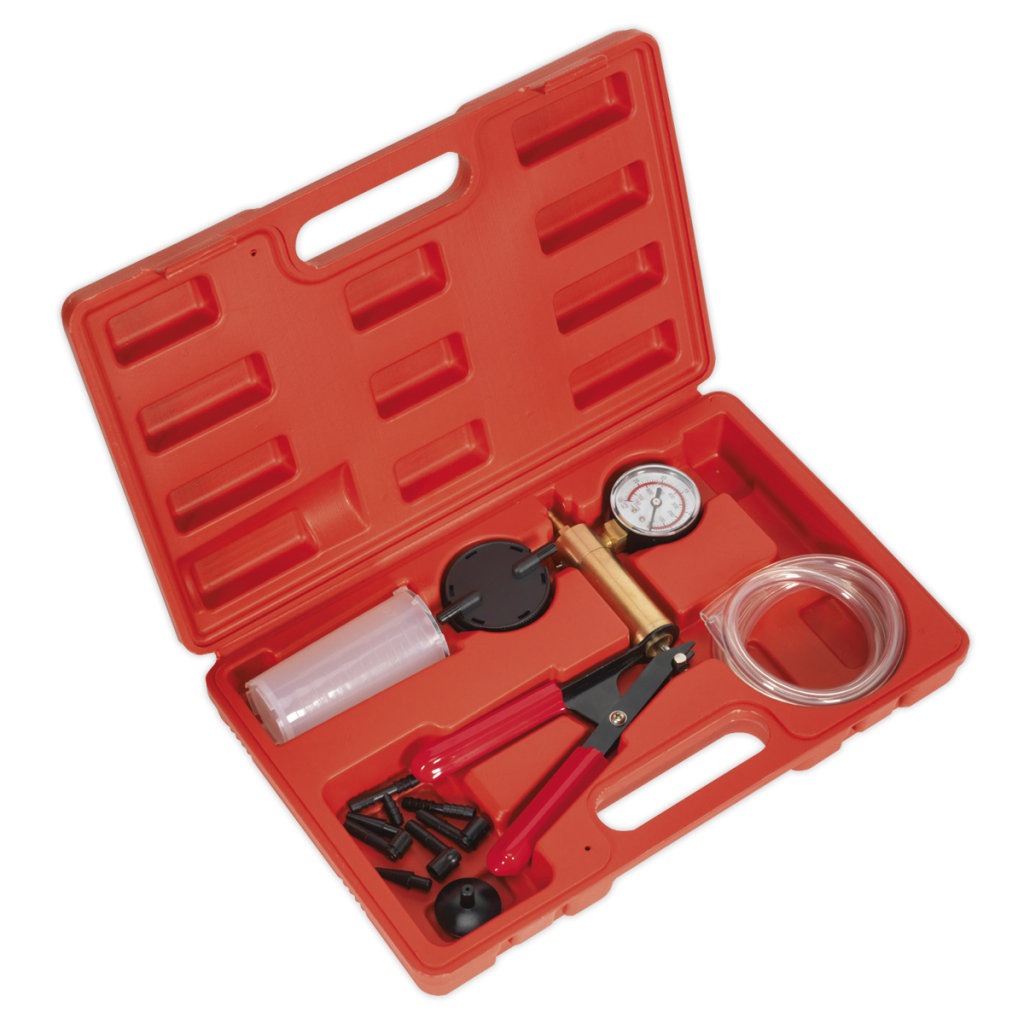 Vacuum Tester & Brake Bleeding Kit Huttie