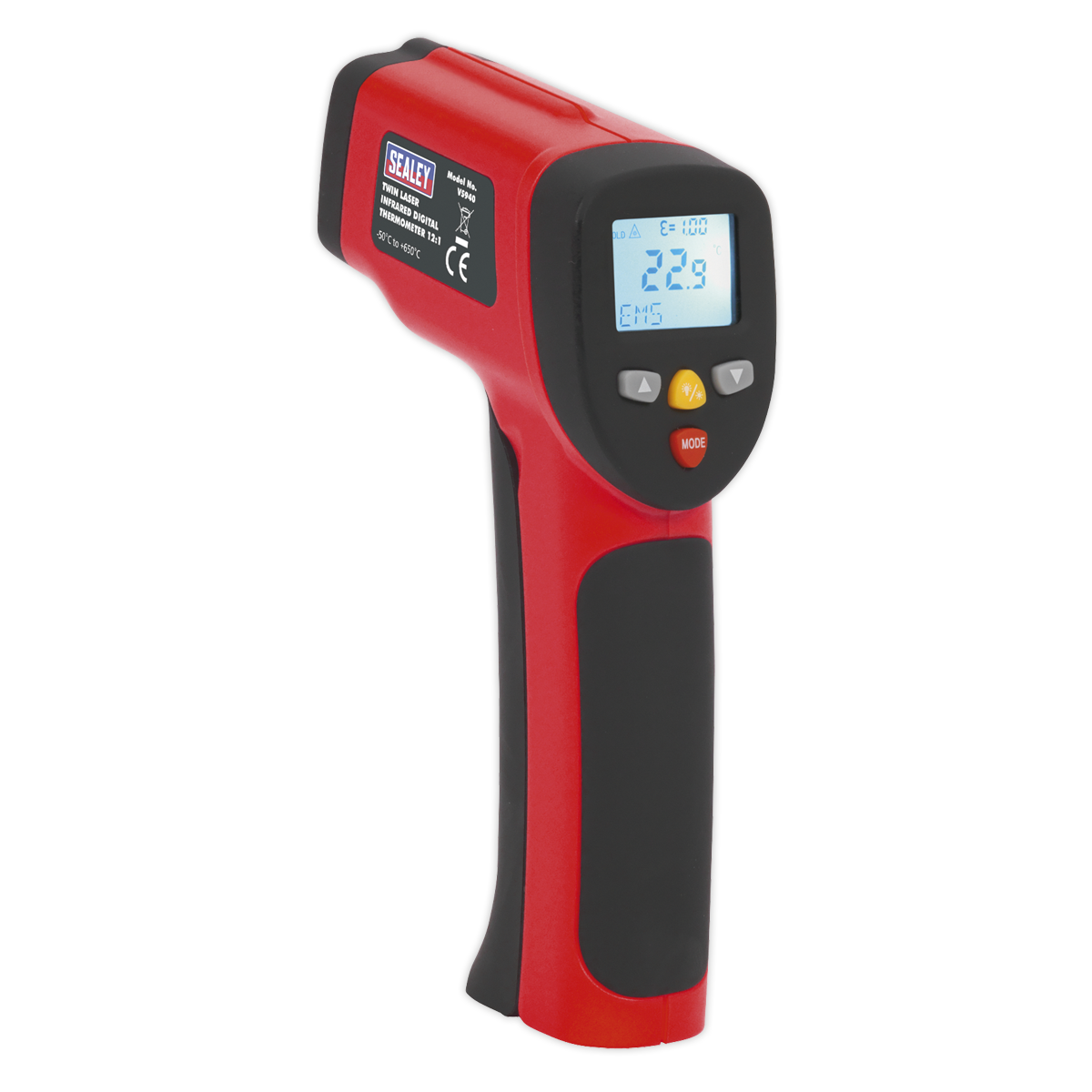 Handheld Digital Thermometer - Infrared with Laser Marker, AD-5619