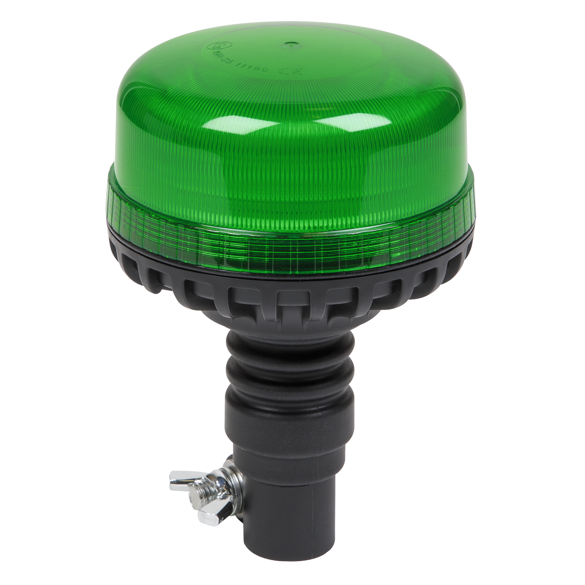 Warning Beacon SMD LED 12/24V Flexible Spigot Fixing - Green - Huttie